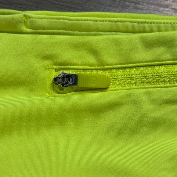 Lululemon Women's Speed Up Mid-Rise Short 4" - Yellow - Picture 7 of 11